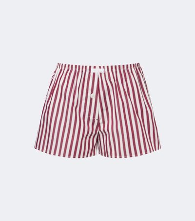 Eres Eres House striped cotton shorts