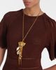 Eres Eres Imaginaire cotton-blend maxi dress - 4
