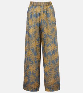 Eres Eres ItinÃ©rant cotton voile wide-leg pants