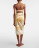 Eres Eres Jungle printed cotton and silk beach cover-up - 3