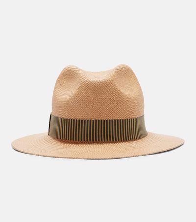 Eres Eres Leone straw Panama hat