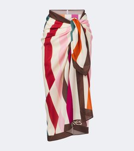 Eres Eres Modernity cotton and silk beach cover-up
