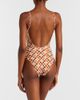 Eres Eres Nightlife cutout polka-dot swimsuit - 5