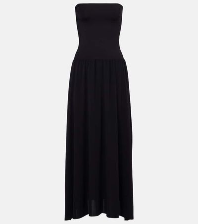 Eres Eres Oda pleated bustier dress