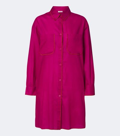 Eres Eres Phare cotton voile shirt dress