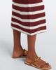 Eres Eres Régulière striped cotton-blend midi dress - 4
