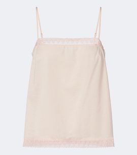 Eres Eres Sensoriel lace-trimmed cotton camisole