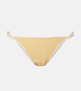 Eres Eres Sunscreen striped bikini bottoms
