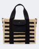 Eres Eres Voyageur Mini raffia top-handle bag - 1