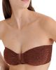 ERES Women's Flamboyant Glitter Strapless Bikini Top - 5