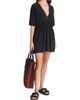 ERES Women's Naïa Plunging V-Neck Jersey Minidress - 2