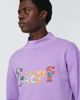 ERL ERL Appliqué cotton jersey sweatshirt - 5