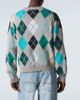 ERL ERL Argyle wool and cotton-blend sweater - 4