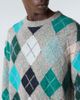 ERL ERL Argyle wool and cotton-blend sweater - 5