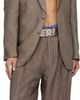 ERL ERL Beige Pleated Suit Trousers - 4