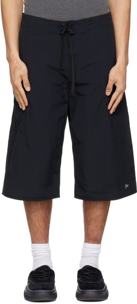 ERL ERL Black Long Woven Shorts