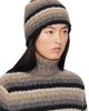 ERL ERL Brown & Black Striped Beanie - 2