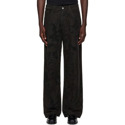 ERL ERL Brown Corduroy Trousers