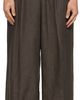 ERL ERL Brown Pleated Suit Trousers - 1