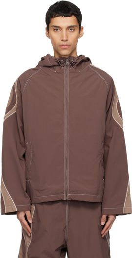 ERL ERL Brown UFO Track Jacket