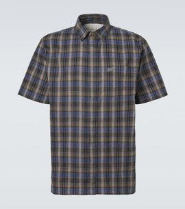 ERL ERL Checked cotton-blend shirt