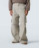 ERL ERL Checked cotton cargo pants - 3