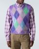 ERL ERL Checked mohair-blend sweater vest - 3