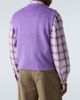 ERL ERL Checked mohair-blend sweater vest - 4