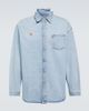 ERL ERL Denim overshirt - 1