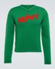 ERL ERL Embroidered wool-blend sweater - 1