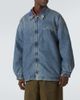 ERL ERL Faux shearling-lined denim jacket - 3