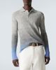 ERL ERL Gradient mohair-blend polo sweater - 3