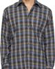 ERL ERL Gray & Blue Check Shirt - 1