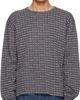 ERL ERL Gray Jacquard Long Sleeve Knit T-shirt - 1