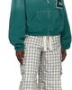 ERL ERL Green Letterman Hoodie - 4