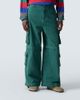 ERL ERL High-rise cotton cargo pants - 3