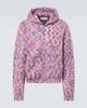 ERL ERL Hooded wool, mohair, and cotton-blend cardigan - 1