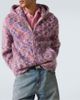 ERL ERL Hooded wool, mohair, and cotton-blend cardigan - 5