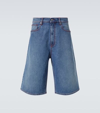 ERL ERL Indiana denim Bermuda shorts