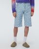 ERL ERL Jacquard cotton denim shorts - 3