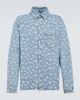 ERL ERL Jacquard denim overshirt - 1