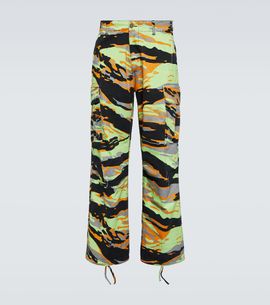 ERL ERL Printed cotton cargo pants