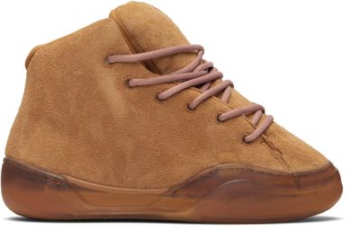 ERL ERL Tan Vamp High Sneakers
