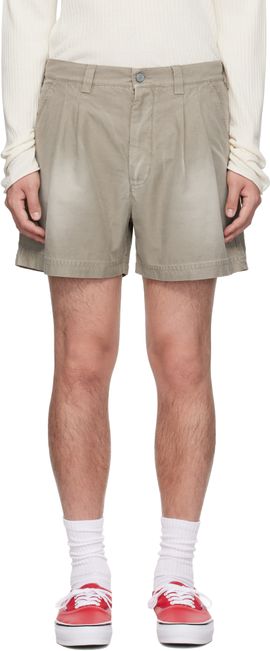 ERL ERL Taupe Short Woven Shorts