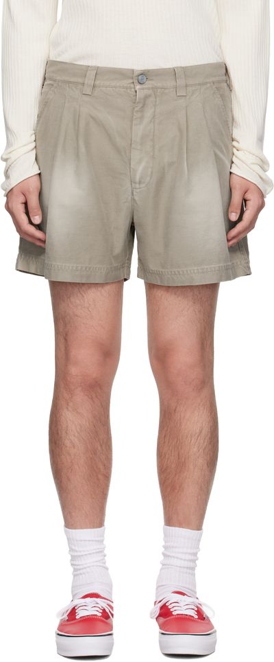ERL ERL Taupe Short Woven Shorts