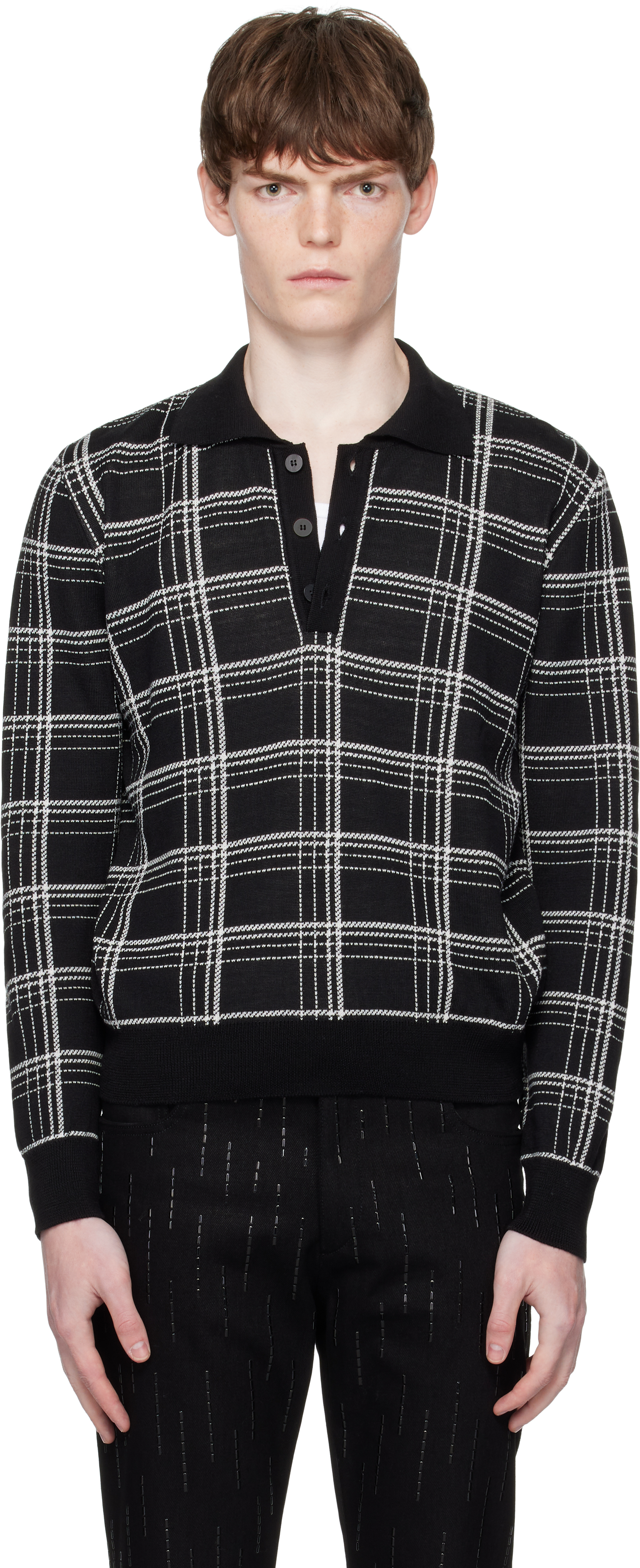 Ernest W. Baker - Black Rose Buckle Belt