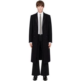 Ernest W. Baker Ernest W. Baker Black Double Breasted Coat