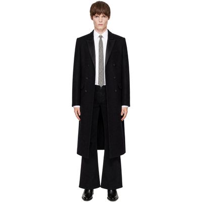 Ernest W. Baker Ernest W. Baker Black Double Breasted Coat