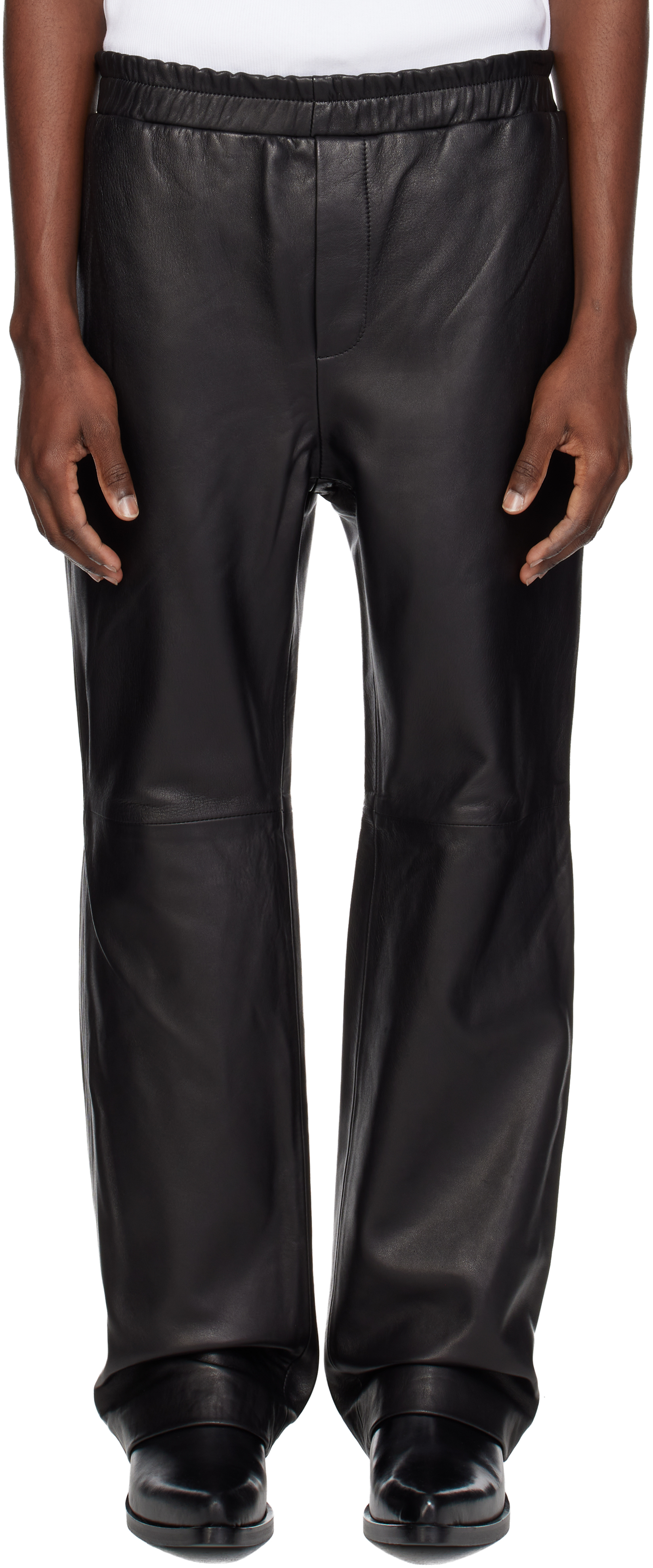Ernest W. Baker - Brown Cuffed 70s Trousers