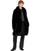 Ernest W. Baker Ernest W. Baker Black Faux-Fur Coat - 4